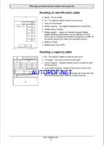BT SWE120S Pedestrian Stacker Operators Manual
