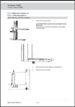 BT SWE140S, SWE145, SWE145L, SWE160, SWE160L, SWE200, SWE200L Pedestrian Stacker Repair Manual (7590354)