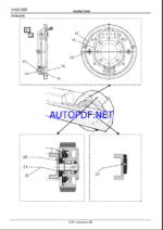 BT RR B1, B2, B3, E1, E2, E3C, 14DC Reach Truck Quality Parts Manual