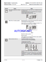 BT RRE120B, RRE140B, RRE160B Reach Truck Repair Manual