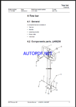 BT LHM230, LHM230P Hand Pallet Truck Master Service Manual