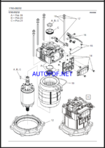 BT RRE120B, RRE140B, RRE160B Reach Truck Quality Parts Manual