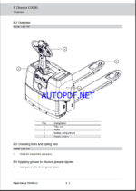 BT HWE100, HWE100S, LWE130 Pedestrian Pallet Truck Repair Manual