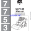 Bobcat 7753 Loader Service Manual (6720899) (SN 509630001-509634999)
