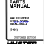 Hyster W40XL, W60XL, B40XL, B60XL (D135) Walkie-Rider Forklift Parts Manual