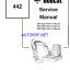 Bobcat 442 Excavator Service Manual (6901801) (SN 522311001-522399999)