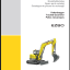 Wacker Neuson EZ80 Tracked Excavator Parts Manual