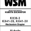 Kubota KX36-3 KX41-3S KX41-3V Excavator Workshop Manual
