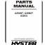 Hyster A25XNT, A30NXT (D203) Forklift Parts Manual