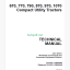 John Deere 670 770 790 870 970 1070 Compact Utility Tractors Technical Manual (TM1470)