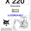 Bobcat 220 Excavator Service Manual (6720503) (SN 508212001-508214999)