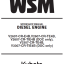 Kubota V2607-CR-E4B V2607-CR-TE4B V3307-CR-TE4B DIESEL ENGINE Workshop Manual