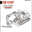 Takeuchi TB1140 Series 2 Hydraulic Excavator Operators Manual (AN3E902)