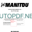 MLT 633 OPERATORS MANUAL