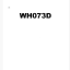 WH073D Service manual