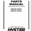 Hyster B80ZHD (B257) B60ZHD (B262) Forklift Parts Manual