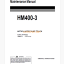 Komatsu HM400-3 Trolley DUMP TRUCK Operation and Maintenance Manual (EENAM03301)