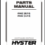 Hyster W40Z (B218) W45Z (C215) Forklift Parts Manual