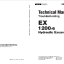 EX1200-6　Technical manual (Troubleshooting)