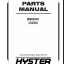 Hyster B60ZAC (D230) Forklift Parts Manual
