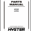 Hyster AP20Z (A254) Forklift Parts Manual