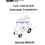 Clark CGP, CDP 16-50H Hydrostatic Transmission Forklift Service Manual (SM5190)