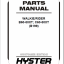 Hyster B60-80XT; C60-80XT (B199) Walkie Rider Parts Manual