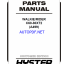 Hyster C60-80XT2 (A499) Walkie Rider Parts Manual