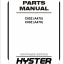 Hyster C60Z (A478) C80Z (A479) Forklift Parts Manual