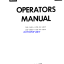 Clark C500-Y1625D-1, C500-Y2030D-1 Forklift Operators Manual (O-300)