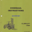 Clark Clarklift C500 Forklift Overhaul Instructions (OH429)