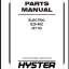 Hyster E25-40Z (E114) Forklift Parts Manual