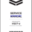 YANMAR VIO27-6 Crawler excavators SERVICE MANUAL