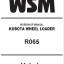 Kubota R065 Wheel Loader Workshop Manual