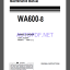 Komatsu WA600-8 WHEEL LOADER Operation Maintenance Manual(EEAM03470)