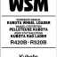 Kubota R20 R420B R520B Wheel Loader Workshop Manual