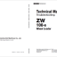 ZW100-6 Technical Manual (Troubleshooting)