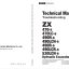 ZX470-6,470LC-6.490H-6,490LCH-6,490R-6,490LCR-6,530LCH-6 Technical Manual Troubleshooting