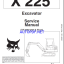 Bobcat 225 Excavator Service Manual (6720874) (SN 508312001-508399999)