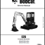 Bobcat E26 Excavator Service Manual (6990097) (SN B33211001-B33299999)