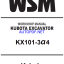 Kubota KX101-3 alpha 4 Excavator Workshop Manual