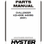 Hyster H25-40XM, H40XMS (E001) Challenger Forklift Parts Manual