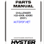 Hyster H25-40XM, H25-40XMS (D001) Forklift Parts Manual