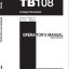Takeuchi TB108 Compact Excavator Operators Manual (AB5E012)
