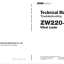 ZW220-7 Technical Manual (Operational Principle)