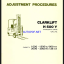 Clark Clarklift H500Y 20, 25, 30 Hydrostatic Drive Forklift Planned Maintenance and Adjustment Procedures Manual (PMA349)