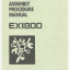 EX1800 PREVENTIVE MAINTENANCE PROGRAM KIT ASSEMBLY PROCEDURE MANUAL