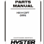 Hyster H80, H120FT (S005) Forklift Parts Manual