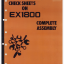 EX1800 PREVENTIVE MAINTENANCE PROGRAM KIT COMPLETE ASSEMBLY CHECK SHEET