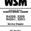 Kubota R420S R420α R520S R520α Wheel Loader Code No.97899-60801 Workshop Manual